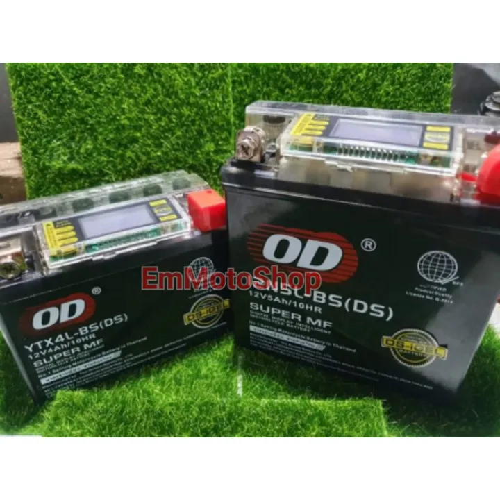 【Fast delivery】Mio Battery OD thailand Motorcycle 4L/5L with built in
