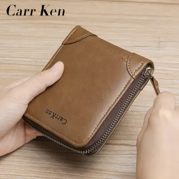 Buy online Brown Leather Wallet from Wallets and Bags for Men by Modewelt  for ₹479 at 78% off | 2024 Limeroad.com