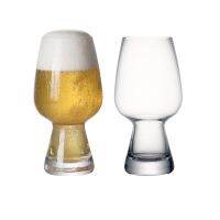 Set of 2pcs 12ounce/350ml Lead-Free Crystal Craft Beer Glasses for Stout Family Party Bar Drinkware