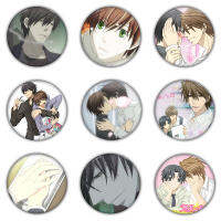 1 Piece 5.8cm Sekai-ichi Hatsukoi Badge Japan Anime Brooch Customized Iron Plate Pin Round Breastpin