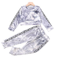 2021 New Fashion Spring Autumn Boys Girls Casual Clothing Sets Long Sleeve Outfits Letter Print Kids Clothes Active Baby Suits