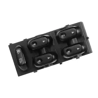 Master Window Switch Black Master Window Switch ABS Master Window Switch Front Left Driver Side 5L1Z-14529-AA 5L1Z14529AA for 2004-2008 Ford F-150