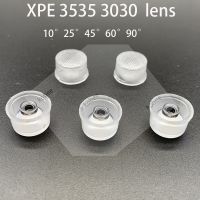 เลนส์ Led 3535มม. 13มม. Xpe Xpe2 Xpg Xpg2 Xte เลนส์เเอลซีดี Pmma เกรดแสง30 60องศาที่จับเลนส์สะท้อนแสง