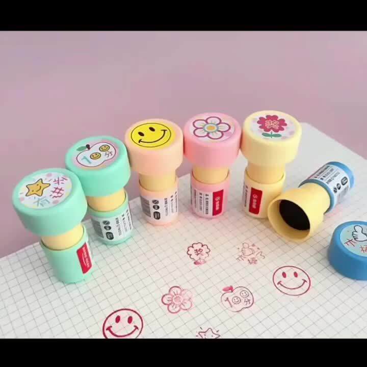 Children's Reward Stamp Kindergarten Teachers Encourage Stamp Cartoon