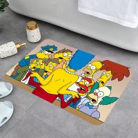 S-Simpsons Foot Mat Prayer Rug Gaming Room Decors Design Carpet Doormat Entrance Door Rugs Floor Mats Carpets Bath Kitchen House