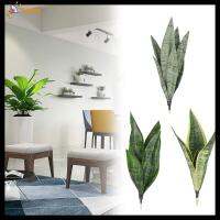 FANNIE เครื่องประดับตั้งโต๊ะของตกแต่งบ้านของขวัญกล้วยไม้หญ้า Sansevieria Trifasciata Prain งูเทียมพืชสีเขียวชอุ่มเหมือนจริง