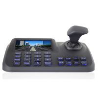 3D CCTV IP PTZ Controller Onvif-Compatible IP PTZ Joystick IP PTZ Keyboard with 5 Inch LCD Screen for IP PTZ