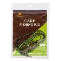 2X Carp Fishing Line Braided Lead MAX65 Lb Carp Hooklink Leader Line Ready Tied Chod Helicopter Rigs Leadcore Rigging Braid Line Fishing Lines