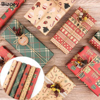 【Dizoey】ชุดกระดาษห่อ DIY คริสต์มาสกระดาษหัตถกรรมคริสต์มาสกระดาษห่อของขวัญคริสต์มาสกระดาษตกแต่งคริสต์มาส