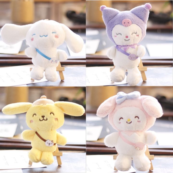 sanrio-ตุ๊กตา-kuromi-cinnamoroll-my-melody-hello-kitty-pom-pom-purin-อะนิเมะรูปการ์ตูนจี้เครื่องประดับของเล่นสัตว์น่ารัก