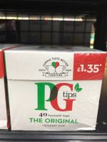 ชาดำใบ 100% ตราพีจี ทิปส์ PG TIPS 116 กรัม