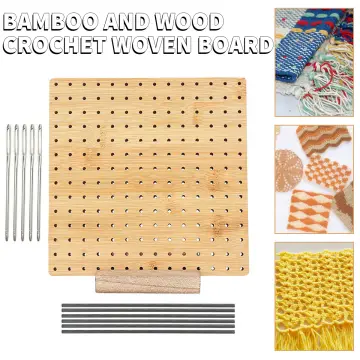 Crochet Blocking Board with Pegs Pegboard for Blocking Crochet for  Beginners