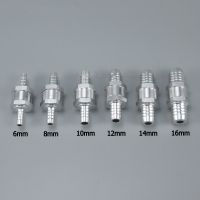 【The-Best】 JGHJYTRFDR 1Pc 6/8/10/12/14/16มม. อลูมิเนียมการใช้ Non Return Check Valve One Way Fit จัดส่งฟรี