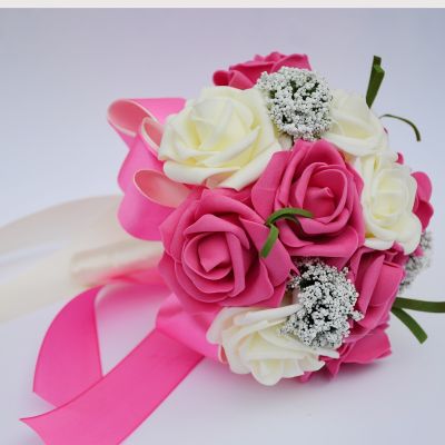 [AYIQ Flower Shop] Perfectlifeoh เจ้าสาวถือดอกไม้ช่อดอกไม้งานแต่งงานสำหรับเพื่อนเจ้าสาวตกแต่งอุปกรณ์เสริมช่อดอกไม้เจ้าสาวขนาดเล็ก