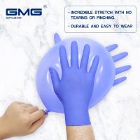 Disposable Gloves Nitrile 100pcs Latex Free Powder Free Medium Tattoo Kitchen Cleaning Gloves Food Grade Nitrile Gloves