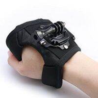 【Must-have】 ขาตั้งสายคล้องมือแบบหมุนได้สายรัดข้อมือสายรัดข้อมือยึดแขนสำหรับอุปกรณ์เสริมสำหรับ Go Pro ฮีโร่1 3 + 4กล้องแอคชั่นแคมเมรา