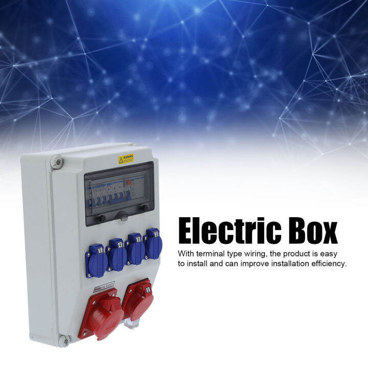 Industrial Socket Box Wall‑Mounted Industrial Socket Box Waterproof