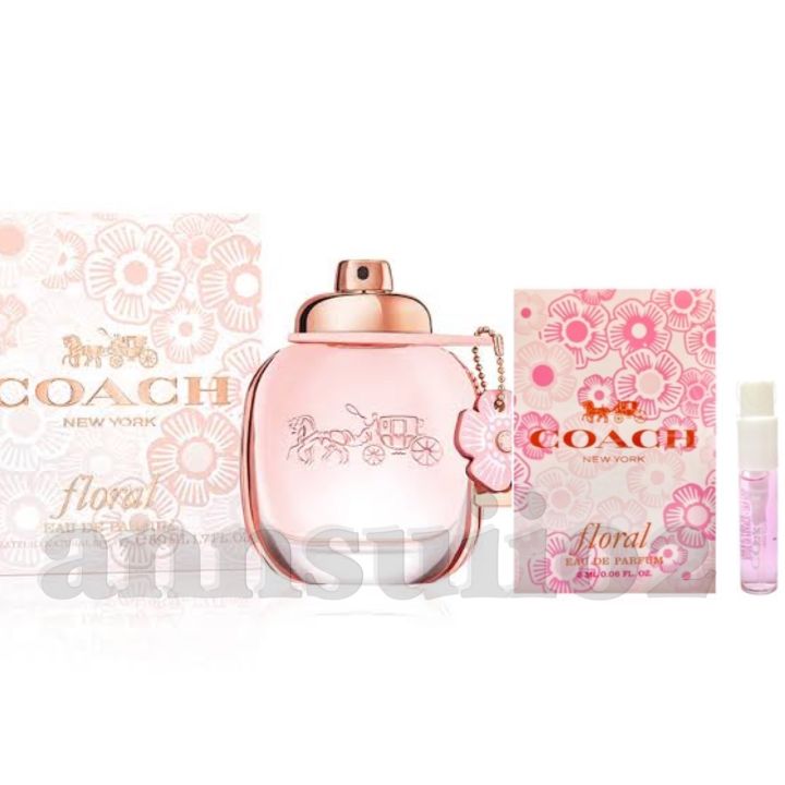 พร้อมส่ง-น้ำหอมแท้100-เทสเตอร์น้ำหอม-coach-floral-ขนาด2ml