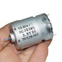 Johnson HC383 DC 3.6V มอเตอร์380 D Shaft 18000Rpm เครื่องมือความเร็วสูงมอเตอร์ไฟฟ้าเครื่องมือไขควงไฟฟ้ารูปแบบมอเตอร์