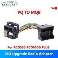 Lexucar Pq To Mqb Radio อะแดปเตอร์อัปเกรด Iso Rcd330 Rcd330g Plus สำหรับ Vw 2003เป็น Vw