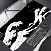 ℡◕ Japan Great Wave Off Kanagawa Mousepad Gaming Accessories Mouse Pad Computer Carpet Kawaii Mouse Mat Pc Gamer Keyboard Mausepad