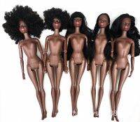 Hot Sale 30CM African Black Doll Moveable Joint Body Doll Toys For Girls Kids Gift