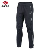 DIFOS Mens Cycling Pants Autumn Winter Breathable MTB Bike Pants Hight Elasticity Bicycle Sports Pants Reflective Trousers