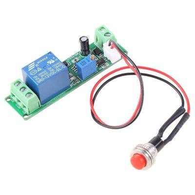 【CW】 12V Timing Timer Delay Turn OFF Relay Module 1 10s Adjustable