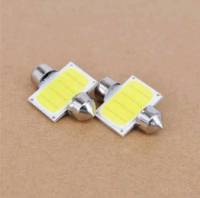 ไฟเพดานรถยนต์ LED COB 31mm 1ชิ้น สีขาว