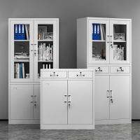 cupboard ตู้เก็บเอกสาร ตู้กระจก ตู้ใส่หนังสือ วางโชว์ มีกุญแจทุกช่อง มีเก็บปลายทาง พร้อมส่งทั่งประเทศไม่ต้องรอ วัสดุนำเข้าหนาทนทาน