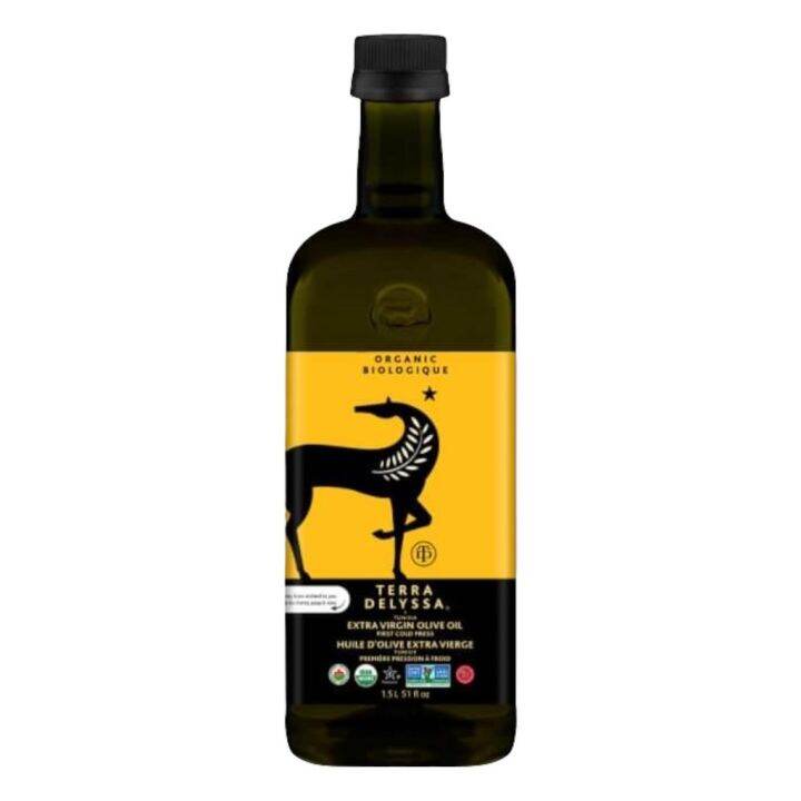 Terra Delyssa® Tunisian Extra Virgin Olive Oil (First Cold Press) 1L