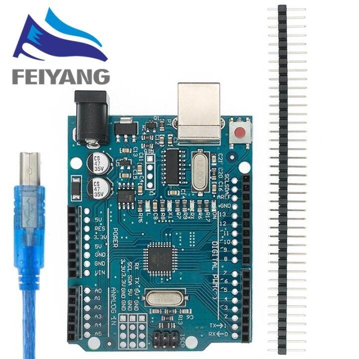 uno-r3-smd-atmel-atmega328p-168p-v3-extra-i-o-pinout-ไดรเวอร์-ch340g-dccduino-เข้ากันได้กับ-arduino-ide