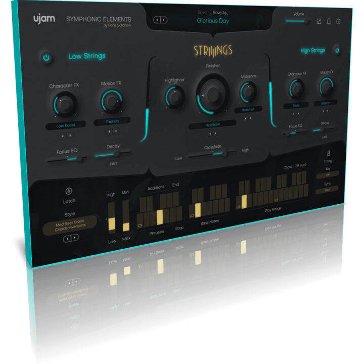 Plugin UJAM Symphonic Elements STRIIIINGS (vsti intrumen strings