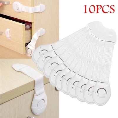 ▫ 10pcs Child Safety Cabinet Lock Baby Proof Security Protector Drawer Door Cabinet Lock Plastic Protection Kids Safety Door Lock