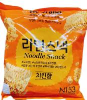 ขนม บะหมี่ทอดกรอบรสไก่ Noodle Snack (No Brand ตรา โน แบรนด์) 25 กรัม x 10 ห่อ