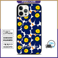 Marimekko 18 กรณีโทรศัพท์มือถือ iPhone 14 Pro Max / iPhone 13 Pro Max / iPhone 12 Pro Max / XS Max / Samsung Galaxy Note 10 Plus / S22 Ultra / S21 Plus Anti-fall ฝาครอบป้องกันการตก