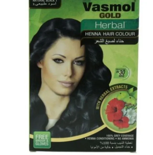 Vasmol Hair Color Gold Herbal Henna Natural Black 60g | Lazada PH Vasmol Hair Color Gold Herbal Henna Natural Black 60g | Lazada PH