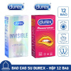 Mua 1 tặng 1 bao cao su durex invisible extra thin cực siêu mỏng + bao cao - ảnh sản phẩm 1