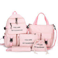 Fancybag School Bag Set กระเป๋าเป้ แฟชั่น SET 5 ใบสุดคุ้ม SCH-005