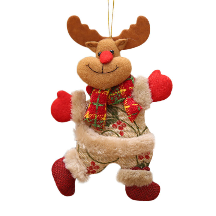 ตกแต่งคริสต์มาส-xmas-tree-ornament-personazerized-reindeer-family-จี้-mini-christmas-tree-แขวนจี้ปีใหม่-gift