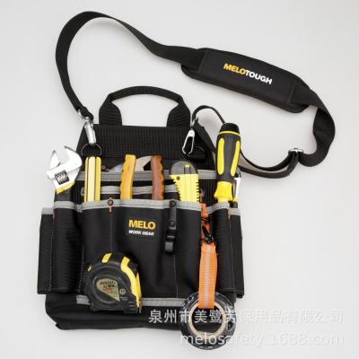 Oxford cloth multi-function jack drill pocket thickening three-layer hardware electrician bag handbag tool bag pocket