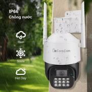 Camera wifi ngoài trời Carecam Q8S500 PTZ 12 led 5.0MP Full HD