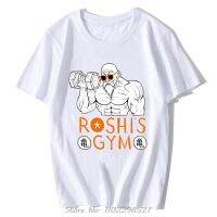 Tops T Shirt For Men Funny Graphic T Shirts Meister Roshi Anime T Shirt Summer Cotton Short Sleeve Unisex Streetwear S-4XL-5XL-6XL