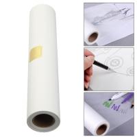 46Mx30.5CM Transparent Draft Art Sketch Butter Paper Tracing Paper Roll White
