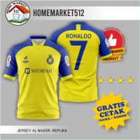 แฟชั่นใหม่ Baju Jersey Kaos Jersey AL NASSR RONALDO Kaos Jersey พรีเมี่ยมสำหรับผู้ใหญ่ [UNK] เครื่องหมายการค้าหลัก 512 2023