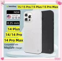 ของแท้?% SwitchEasy iPhone 15/15 Pro/15 Plus/15 Pro Max/14/14 Pro/14 Plus/14 Pro Max Slim 0.35 เคสบางพิเศษ