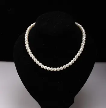 Pearl Necklace Men Fashion | Pearl Choker Necklace Mens | Mens Beads  Chokers Men - Round - Aliexpress