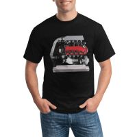 Cool Daily Wear Mens Retro T-Shirt Series Turbo Jdm D16 Motor T3T4 T4 Turbo Various Colors Available