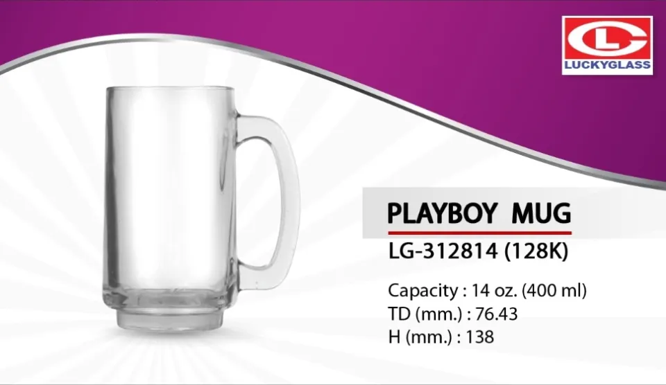 Playboy Beer Mug - Set of 6 pcs