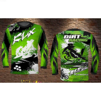 Fshion 2022 KLX TRAIL Full Sublimation longsleeve 3D printed long-sleeved motorcycle jersey Size XS-4XL 2022{plenty}